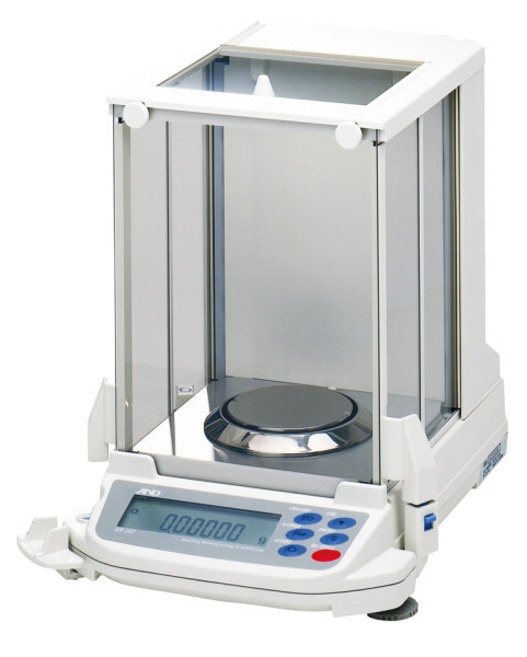A&D Weighing Semi-Micro Analytical Balance GR-202-EC, 42g/210g x 0.01mg/0.1mg