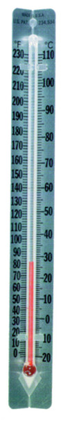 SP Bel-Art, H-B DURAC V-Back Liquid-In-GlassLaboratory Thermometer; -10 to 110C (0 to 230F),Organic