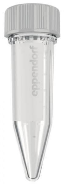 Eppendorf Tubes® 5.0 mL with screw cap, Eppendorf Quality, 200 pcs., 2 bags of 100 Tubes each