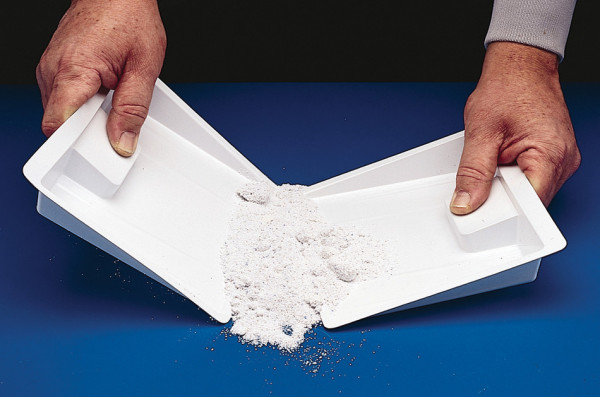 SP Bel-Art Styrene Wedge Pan; 7 x 7¼ in. (Pack of 6)