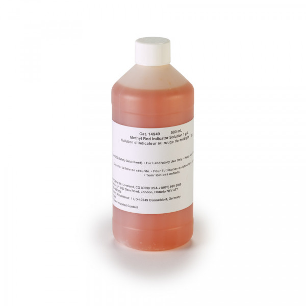 Hach Methyl red indicator solution, 500 mL