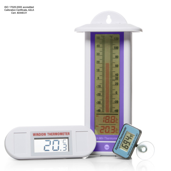 SP Bel-Art, H-B DURAC Probeless ElectronicIndoor/Outdoor Thermometer; -40/50C (- 40/122F)