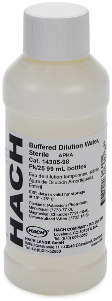 Hach Buffer, magnesium chloride/potassium phosphate, 99 mL, pk/25