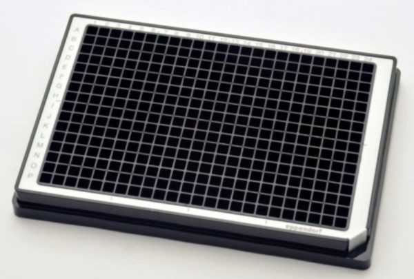 Eppendorf Microplate 384/V, Wells schwarz, PCR clean, weiß, 80 Platten