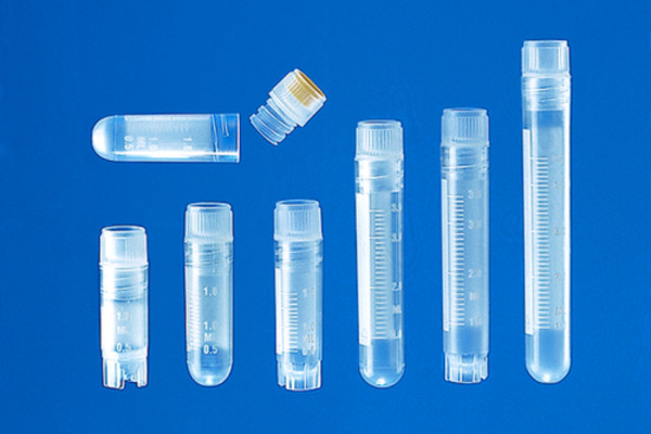 BRAND Cryotubes, 4 ml, sterile, PP, with internal thread, 12.5x71 mm, screw cap, with base