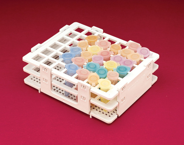 SP Bel-Art No-Wire Microcentrifuge Tube Rack; For1.5ml Tubes, 42 Places