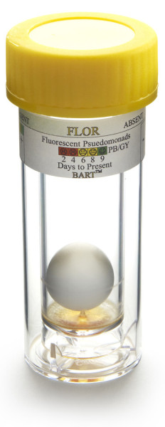 Hach BART test, fluorescing pseudomonas, pk/9