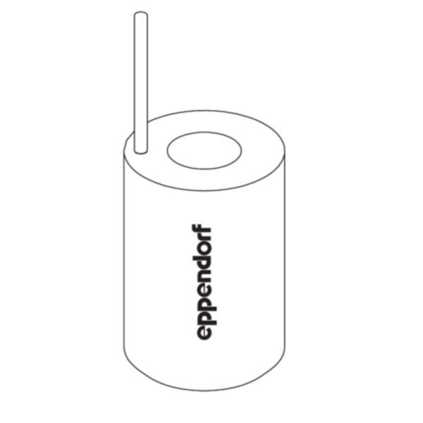 Eppendorf Adapter, for 1 Eppendorf Tubes® 5.0 mL, 2 pcs.