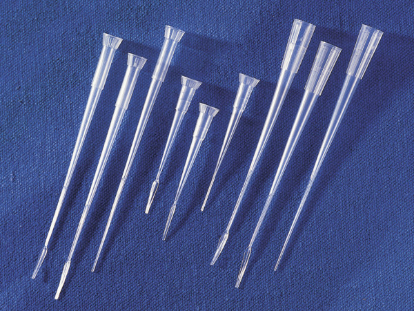 Corning® 1-200 µL Flat 0.2 mm Thick Gel-Loading Pipet Tips, Natural, Nonsterile, 200 Tips/Rack, 2 Ra