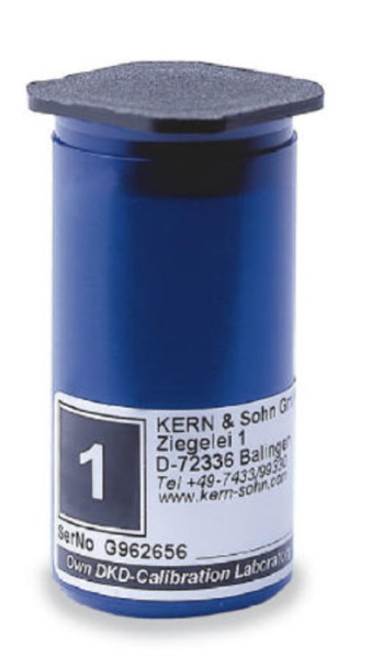 Kern Individual weights, knob shape, polishedstainless steel,Model:317-070-400