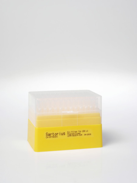 Sartorius Ext filter tip 200 µl tray 10x96 - 43X25X9
