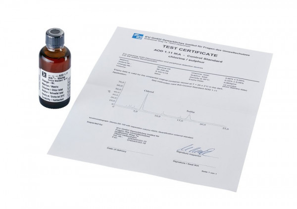 IKA AOD 1.11 - Control standard oil for S, Cl, 50 ml