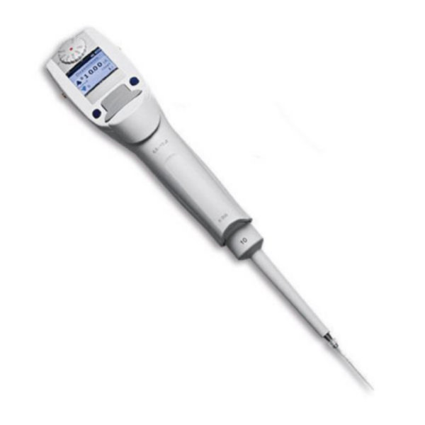 Eppendorf Xplorer®, single-channel, variable, 0,5 – 10 µL, medium gray