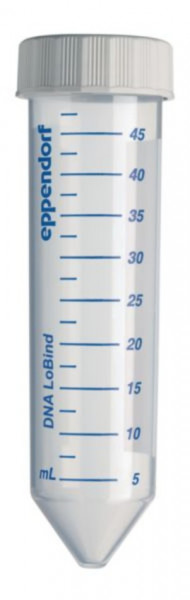 Eppendorf DNA LoBind Tubes, DNA LoBind, 50 mL, PCR clean, farblos, 200Tubes
