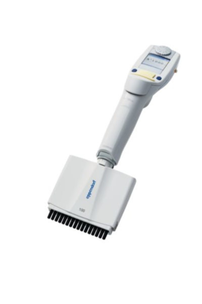 Eppendorf Xplorer® plus, 16-Kanal, variabel, 5  100 µL, hellgelb