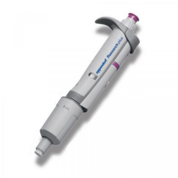 Eppendorf Research® plus (EU-IVD), single-channel, variable, 0,5 – 5 mL, violet