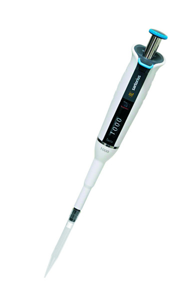 Sartorius Tacta Mech. Pipette, 1-ch, 100-1000 µl - 28,5X8,0X5,0