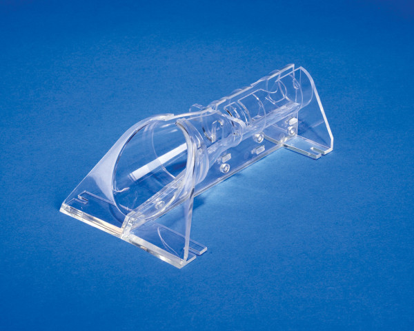 SP Bel-Art Mouse Restrainer with Dorsal Access;Holds 18-35 Gram Mice, Clear TPX