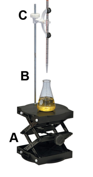 SP Bel-Art Poly-Jaque Plastic Lab Jack