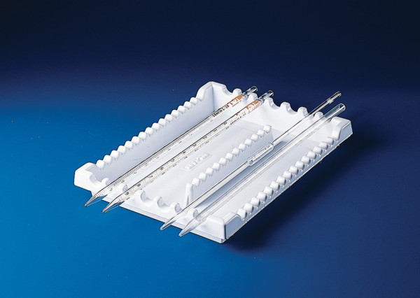SP Bel-Art Pipette Tray Rack; 7-16 Places, 11¹/4x 8¹/2 x 1? in., Polystyrene