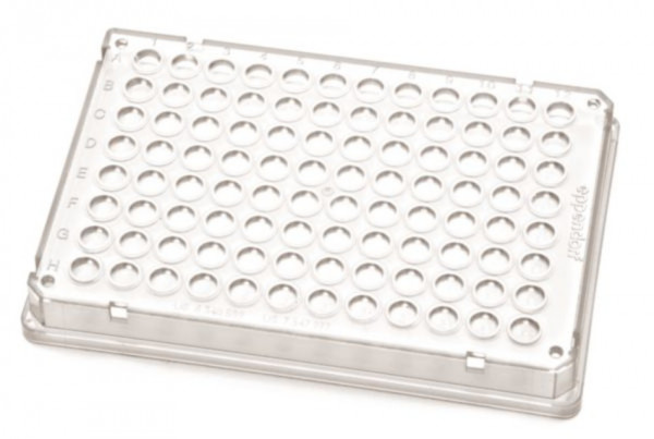 Eppendorf twin.tec PCR Plate 96, skirted, 150 µL, PCR clean, farblos, 300 Platten