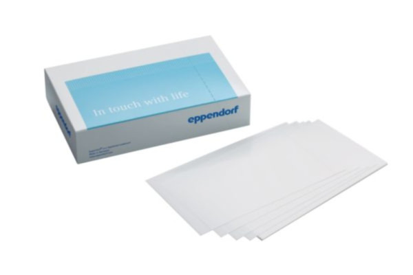 Eppendorf Storage Film, self-adhesive, PCR clean, 100 pcs. (2 bags × 50 pcs.)