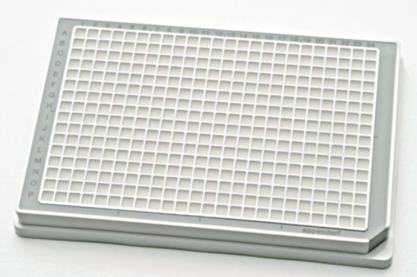 Eppendorf Microplate 384/V, Wells weiß, PCR clean, grau, 80 Platten
