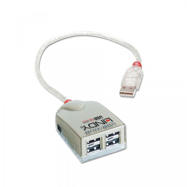 IKA USB Hub 2.0 4 Ports - USB hub 2.0 4 ports