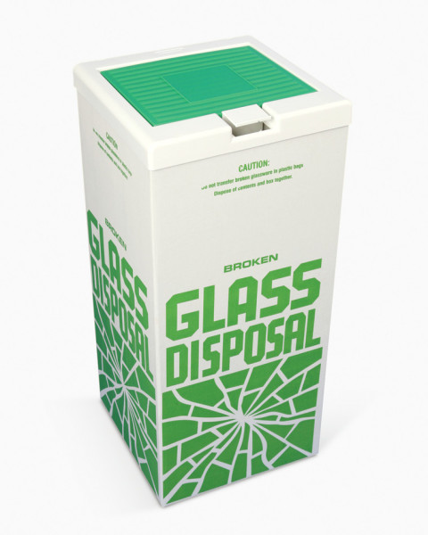 SP Bel-Art Plastic Cover for Glass Disposal