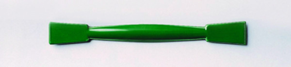 BRAND Laboratory spatula, impact PS, 180 mm, double spatula