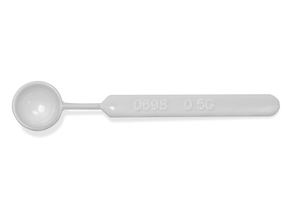 SP Bel-Art Mini Sampling Spoon; 0.50ml (0.017oz),Plastic (Pack of 25)