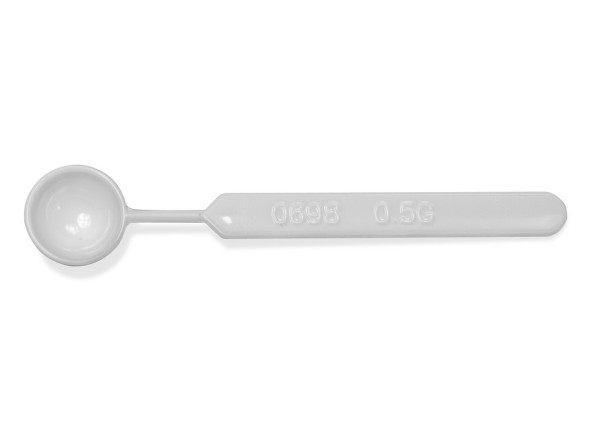 SP Bel-Art Mini Sampling Spoon; 0.50ml (0.017oz), Plastic (Pack of 25)