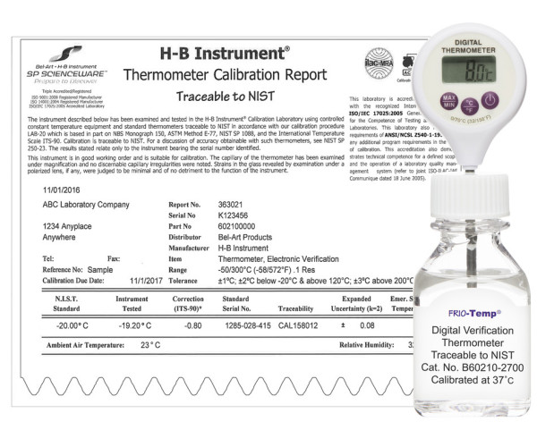 SP Bel-Art, H-B Frio-Temp Calibrated Electronic