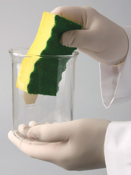 SP Bel-Art Cleanware Polyurethane GlasswareScrubbing Sponge; 4¼ x 2½ x 1 in. (Pack of 2)