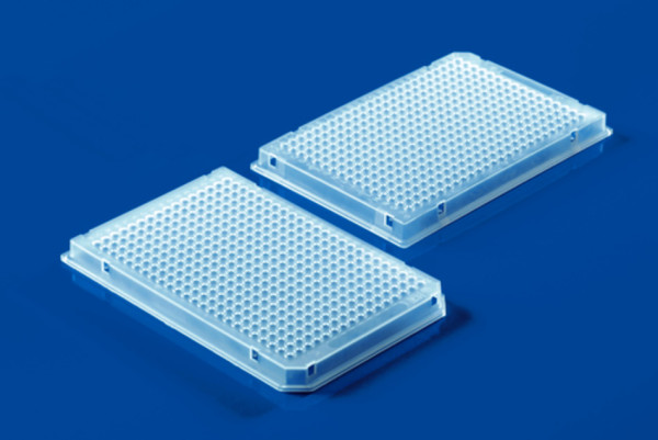 BRAND 384-well PCR plate, 0.03 ml, BIO-CERT® PCR QUALITY, flexible, full skirt