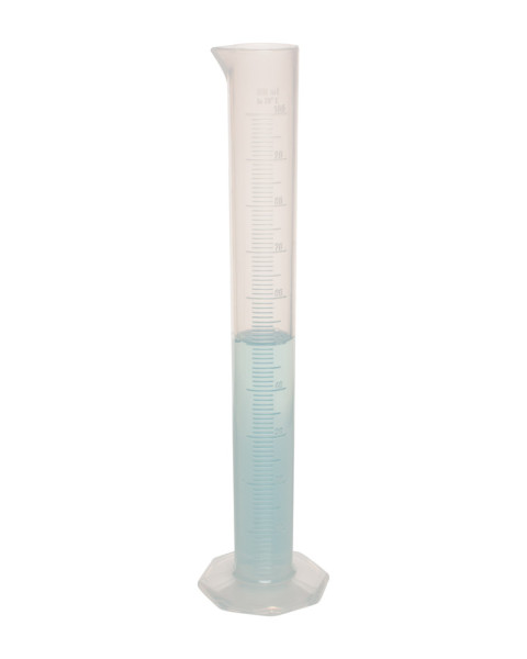 SP Bel-Art Single Scale 100ml PolypropyleneGraduated Cylinder; 1.0ml Graduation