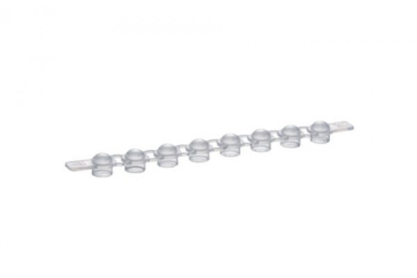 Eppendorf Cap Strips, domed, 10 x 12 strips