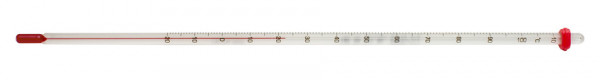 SP Bel-Art, H-B DURAC General Purpose Liquid-In-Glass Laboratory Thermometer; -20 to 150C, Total Imm