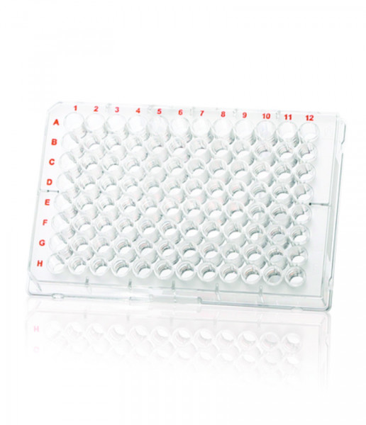 BRANDplates®, 96-well, cellGrade™, PS, transparent, C-Boden, steril