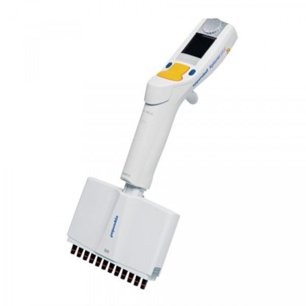 Eppendorf Xplorer® plus, 12-Kanal, variabel, 15 – 300 µL, orange