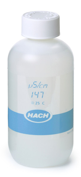 Hach Leitfähigkeitsstandardlösung, 147 µS/cm, KCl, 250 mL