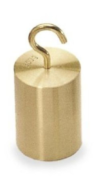 Kern M1 1 g Test weight Hook, Finely turned brass
