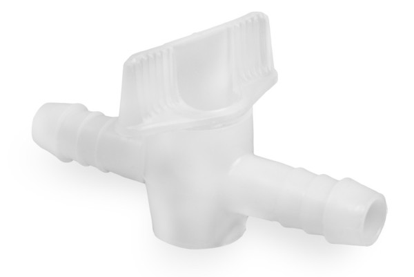 SP Bel-Art 2-Piece Stopcock for ½ in. Tubing;Polyethylene
