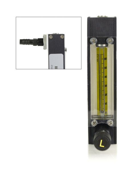 SP Bel-Art Riteflow Aluminum Mounted Flowmeter;65mm Scale, Size 3