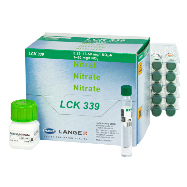Hach Nitrat Küvetten-Test 0,23-13,5 mg/L NO3-N, 25 Bestimmungen