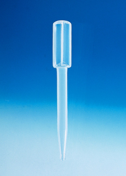 BRAND Dropping pipette with pipetting bulb, PE-LD, approximately 1.8 ml, length approximately 98 mm