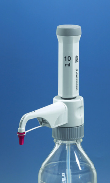 BRAND Dispensette® S, Fixed-volume, DE-M, 10ml, without recirculation valve