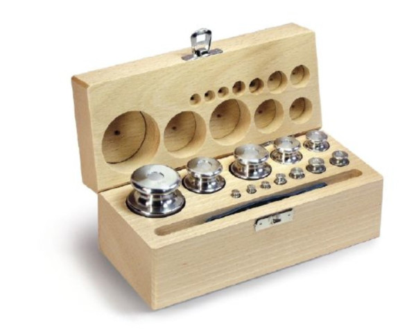 Kern Weight sets, knob shape, finely turned stainlesssteel,Model:333-02