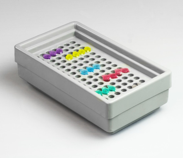 SP Bel-Art Microcentrifuge Tube Ice Rack; For 400Microliter Tubes, 105 Places