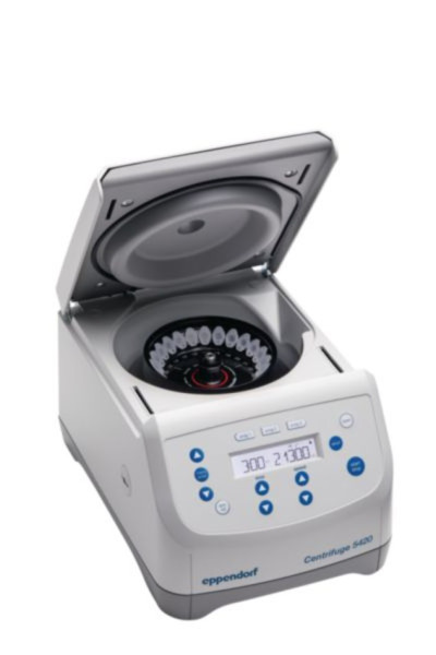 Eppendorf Centrifuge 5420, Folientastatur, mit aerosoldichtem Rotor FA-24x2, 230 V